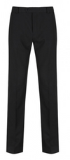 Slim Leg Black Trouser