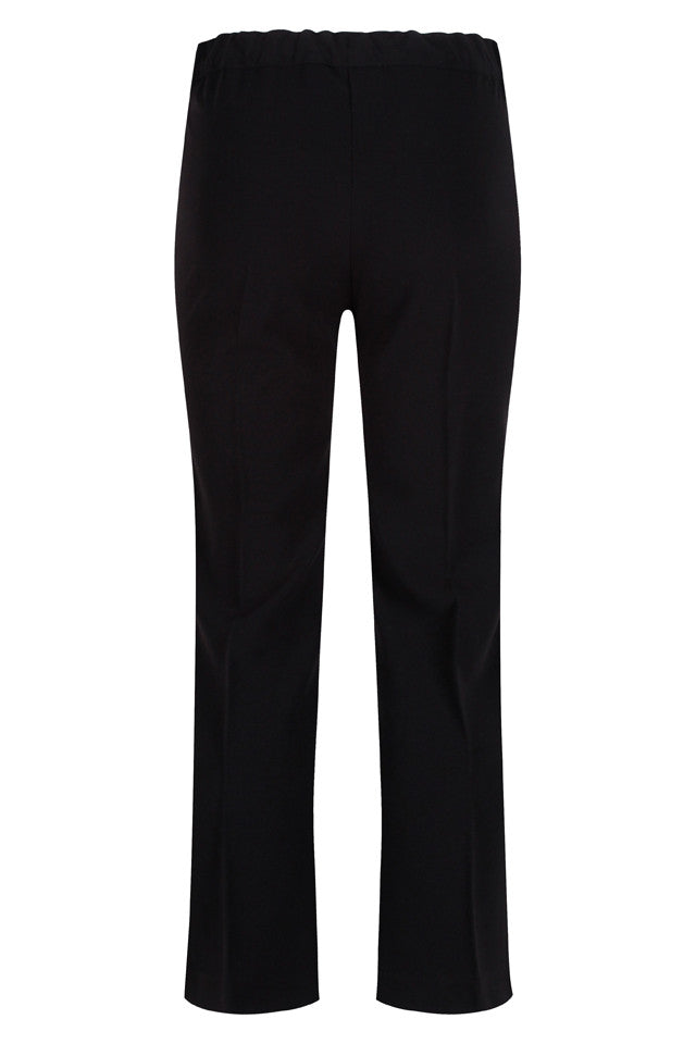 Black Junior Girls Twin Pocket Trouser