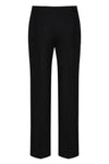 Black Elastic Back Classic Fit Trouser