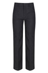Grey Elastic Back Classic Fit Trouser