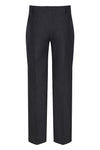 Grey Elastic Back Classic Fit Trouser
