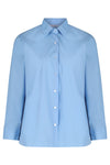 Blue Long Sleeve Easycare School Blouse