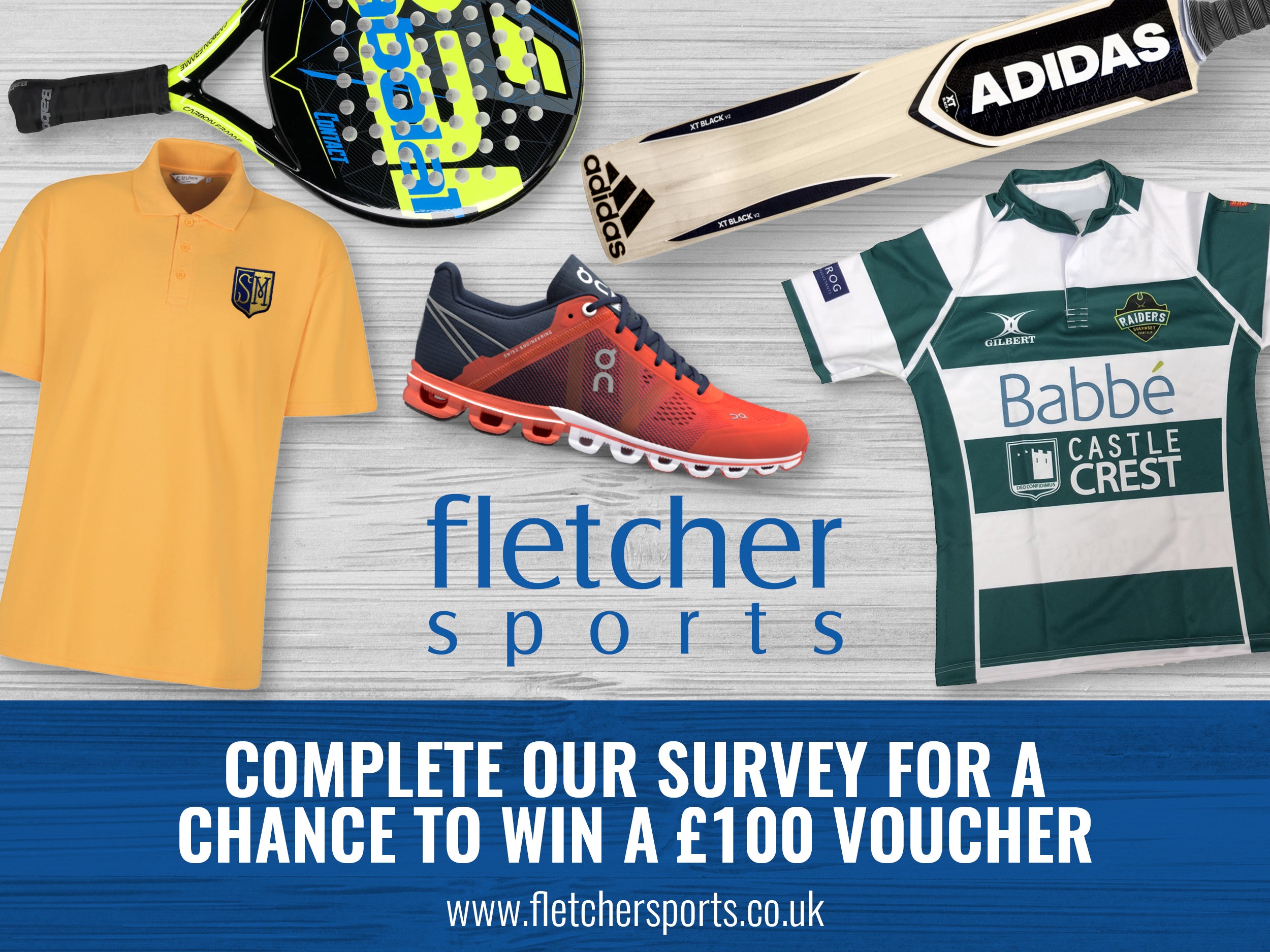 Win a £100 voucher for Fletcher Sports