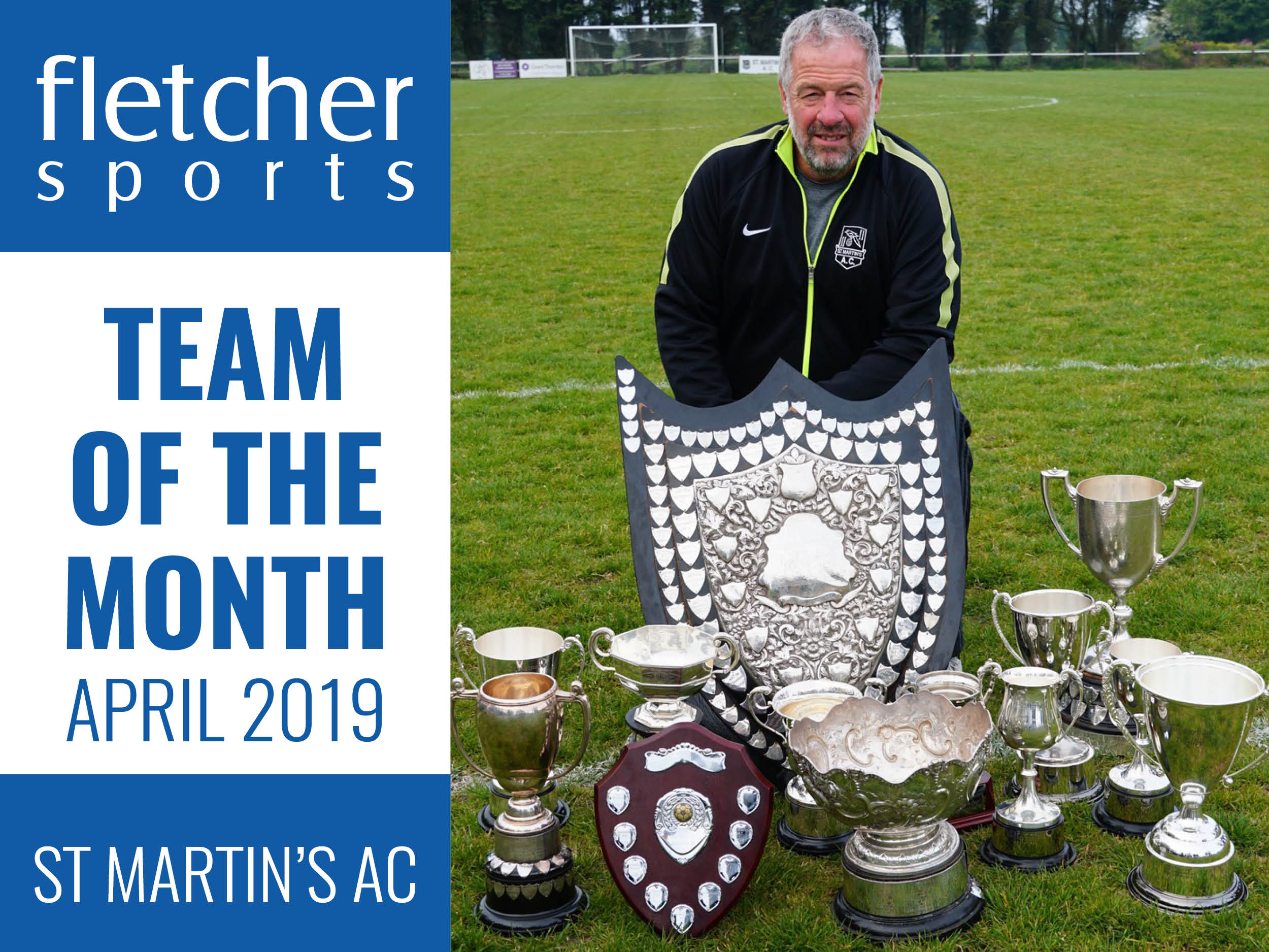 Team of the Month for April - St Martin's AC