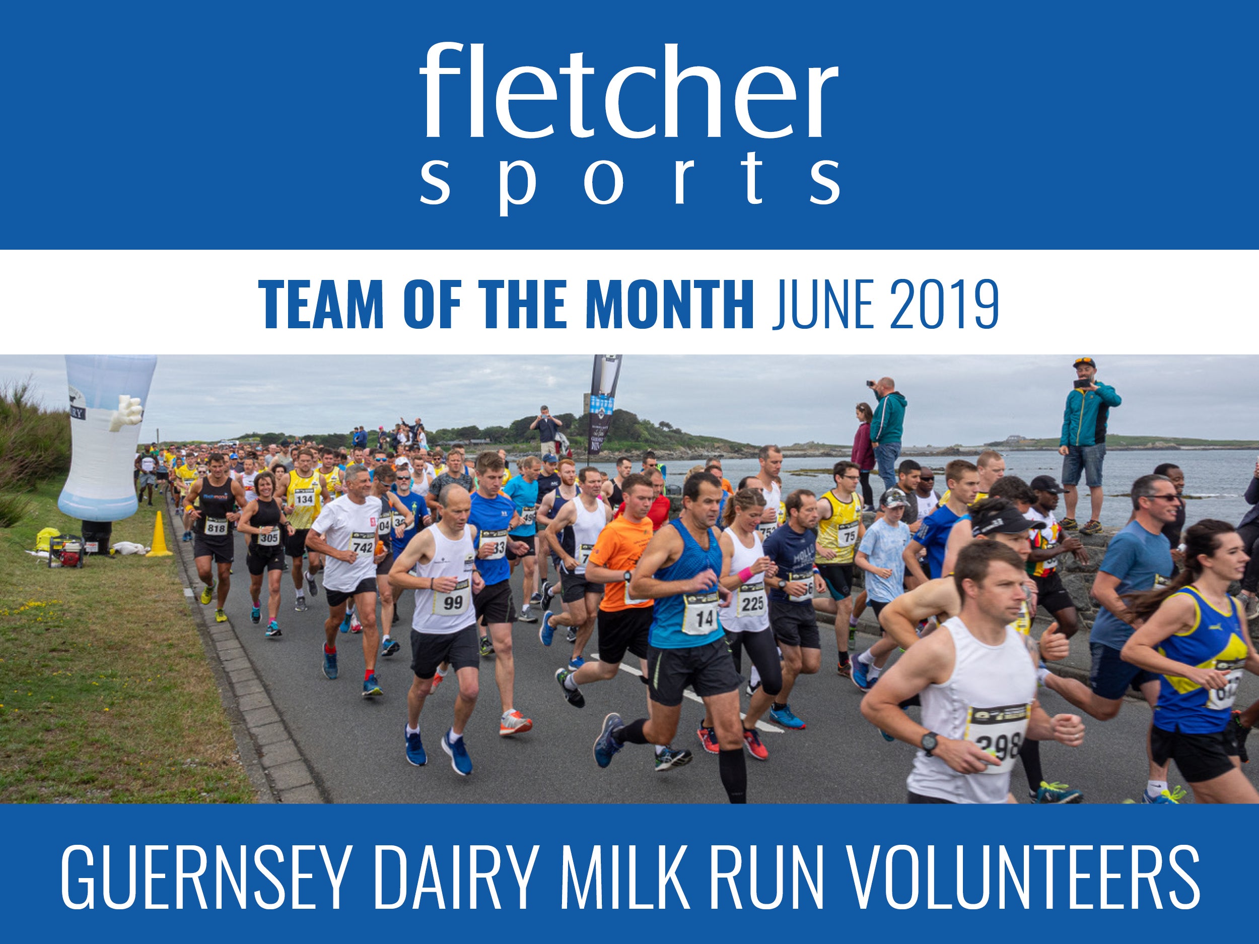 Team of the Month for June - Guernsey Dairy Milk Run Volunteers