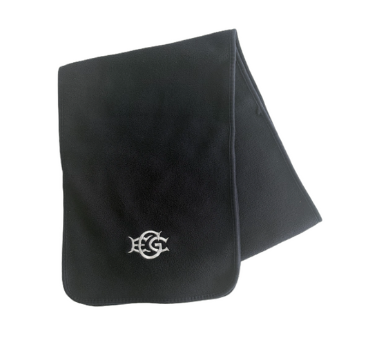 ECJS Navy Fleece Scarf