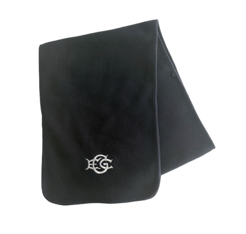 ECJS Navy Fleece Scarf