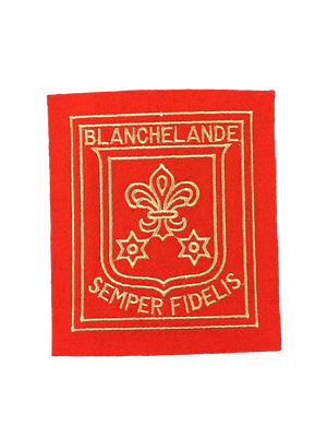 Blanchelande Cut Out Badge