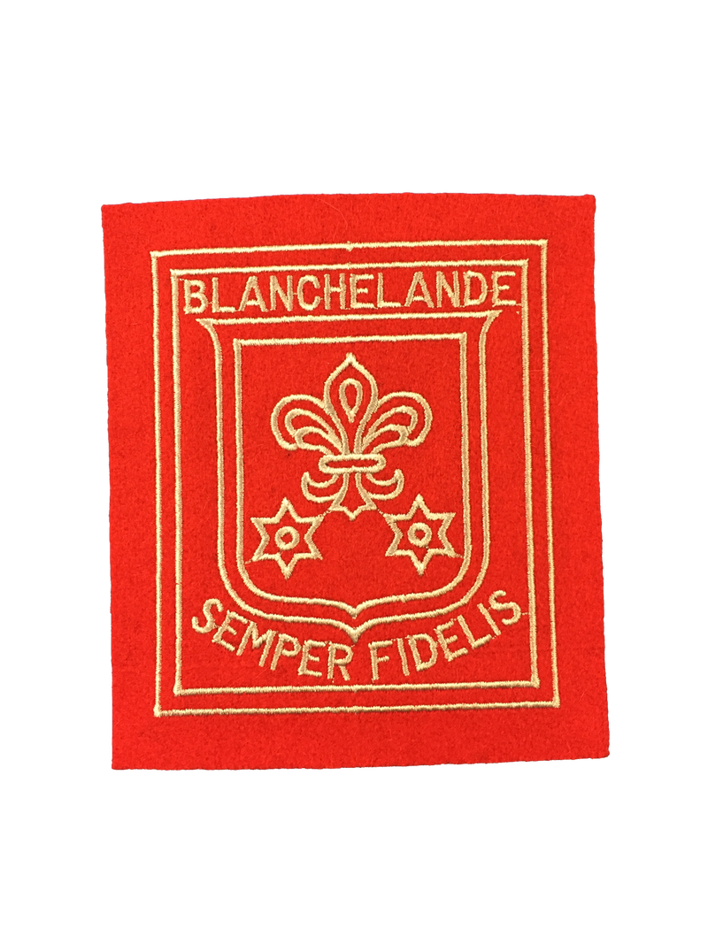 Blanchelande Cut Out Badge