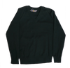 Bottle Green V Neck Pullover