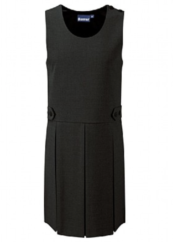 Black Tenby Pinafore