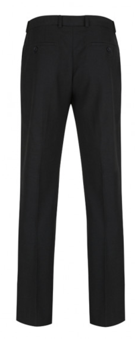 Slim Leg Black Trouser