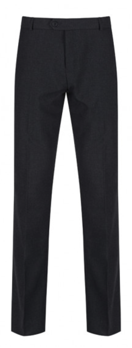 Slim Leg Charcoal Trouser