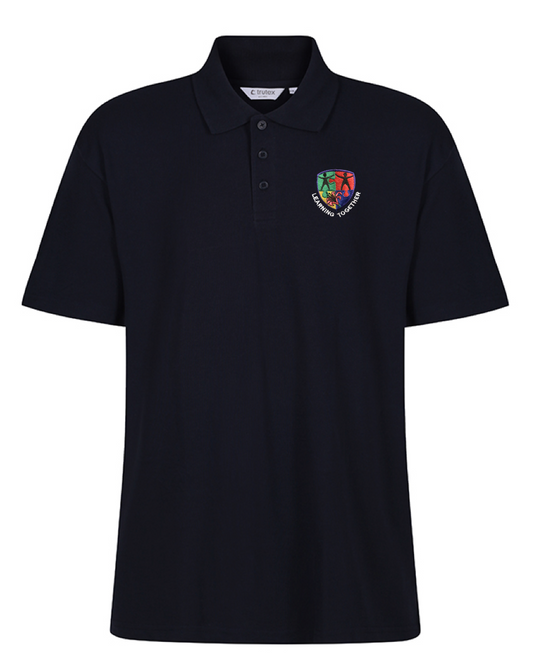 Le Murier Black PE Polo Shirt