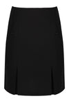 Black Junior Two Pocket Skirt