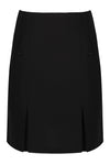 Black Junior Two Pocket Skirt