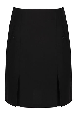 Black Junior Two Pocket Skirt