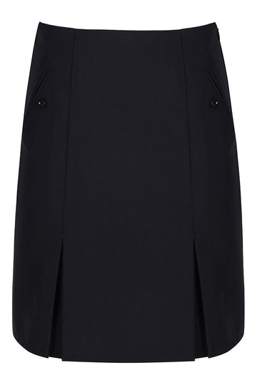 Navy Junior Two Pocket Skirt