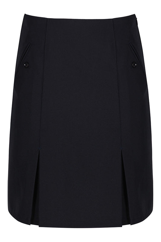 Navy Junior Two Pocket Skirt