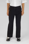 Black Junior Girls Twin Pocket Trouser