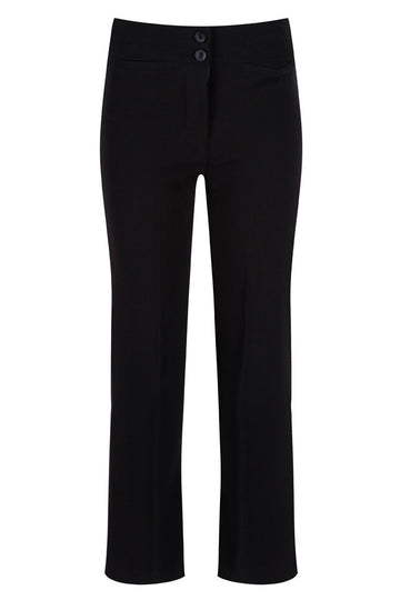 Black Junior Girls Twin Pocket Trouser