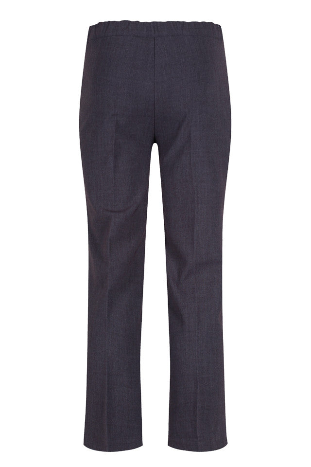 Grey Junior Girls Twin Pocket Trouser