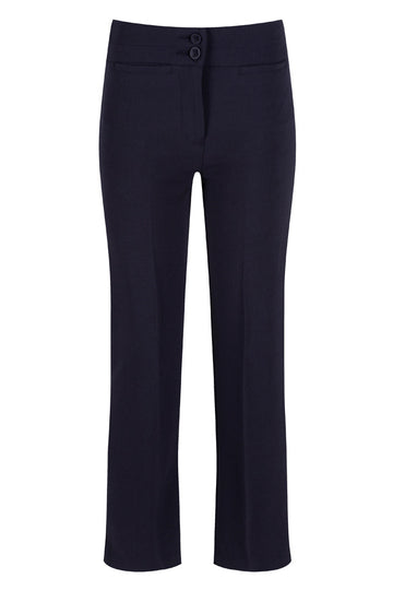 Navy Junior Girls Twin Pocket Trouser
