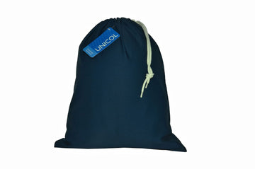 Navy Shoe Bag