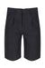Grey Bermuda Pleated Shorts