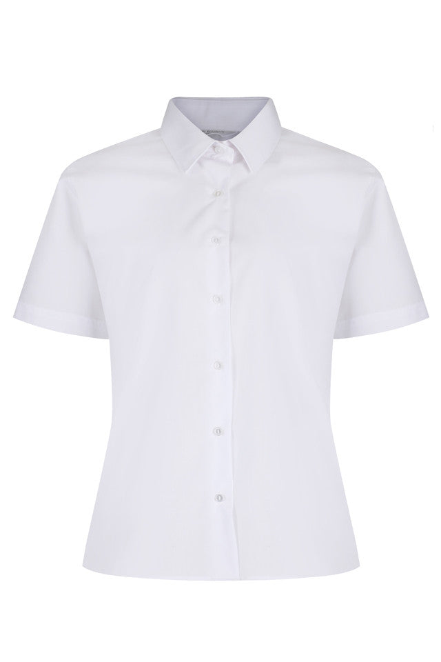 Short Sleeve Easycare School Blouse