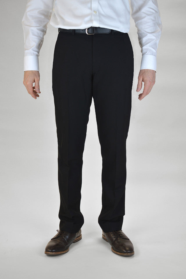 Slim Leg Black Trouser
