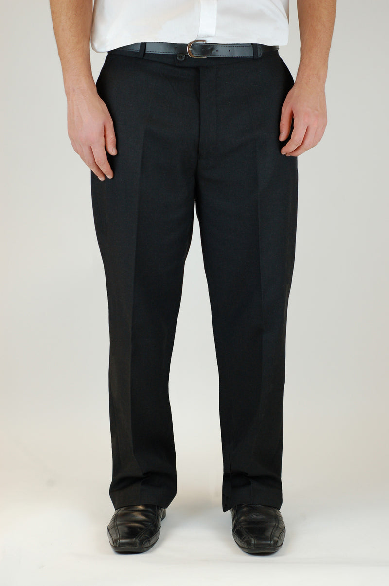 Sturdy Fit Charcoal Trouser